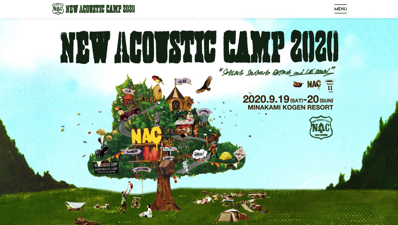 New Acoustic Camp2020 / WEB