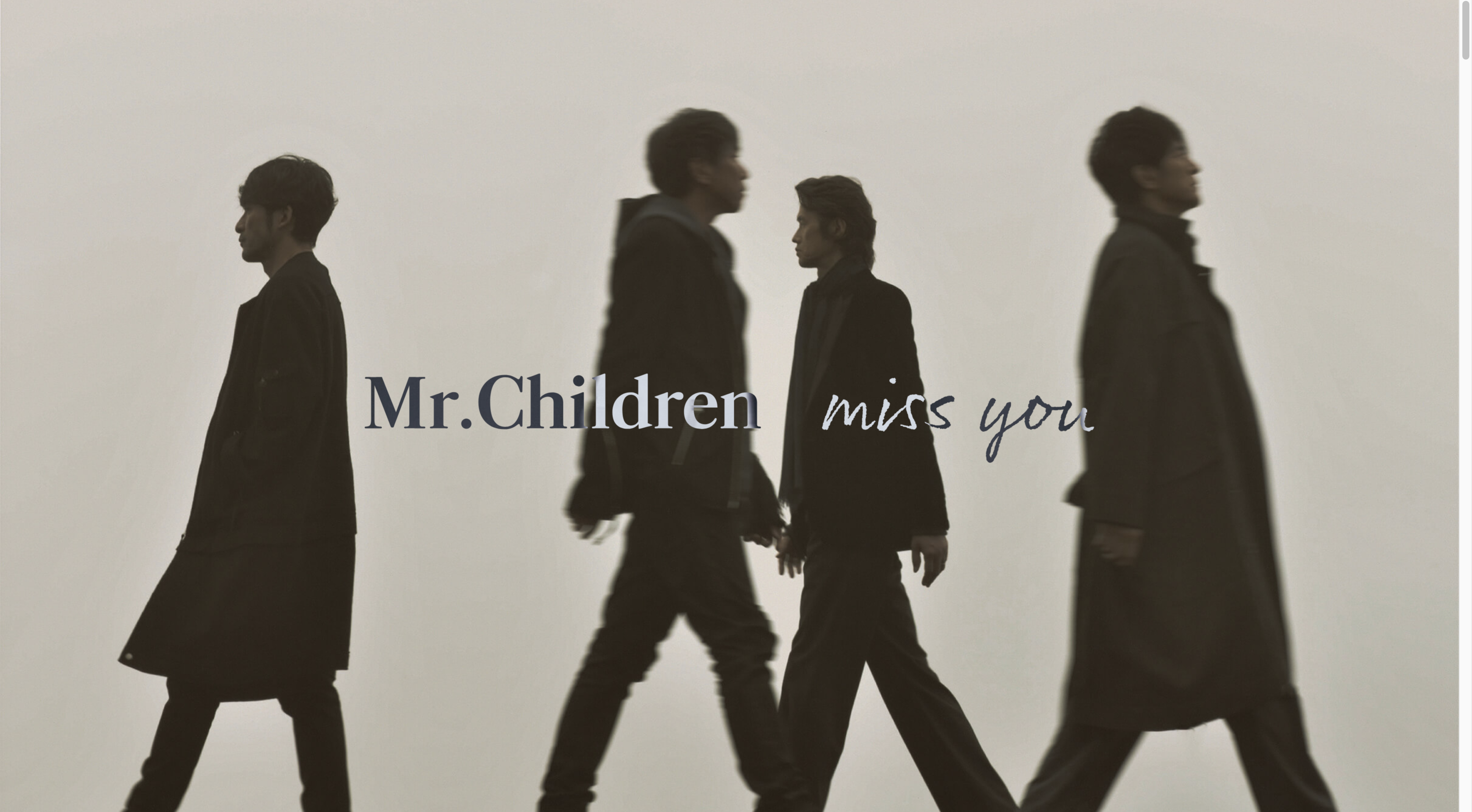 Mr.Children「miss you」特設サイト / WEB